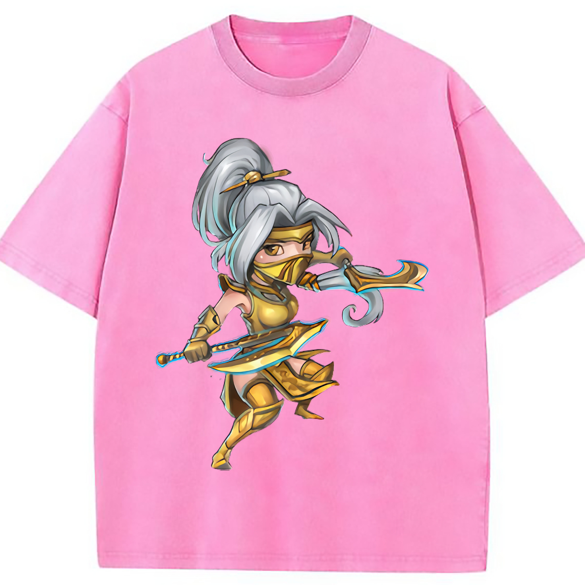 （画像用） リーグ・オブ・レジェンド League of Legends LOL 綿100% ヴィンテージ風 半袖Tシャツ（フロントプリント）